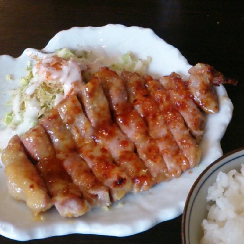 湘南豚の味噌漬け定食(楽縁)