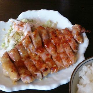 湘南豚の味噌漬け定食(楽縁)