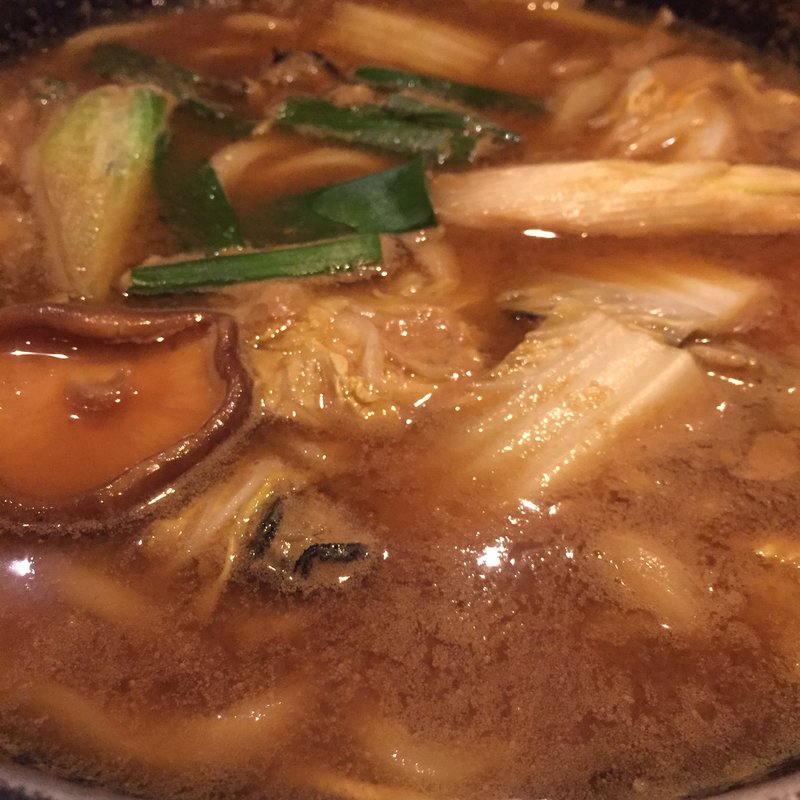 牡蠣味噌煮込みうどん(麺匠の心つくし つるとんたん 六本木店)