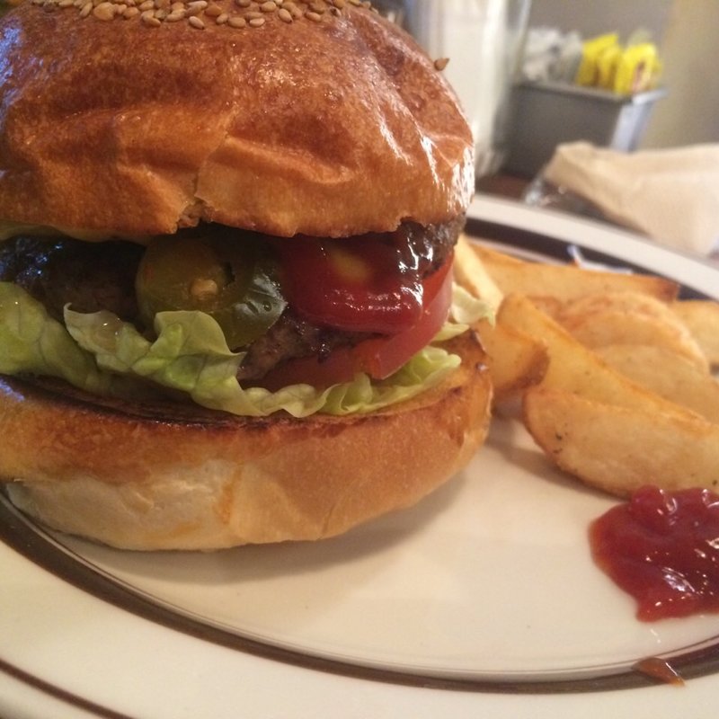 ハラペーニョチーズバーガー(CRITTERS BURGER)