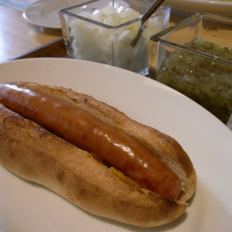 モーニングホットドック(グッドモーニングカフェ 中野セントラルパーク店 （GOOD MORNING CAFE）)