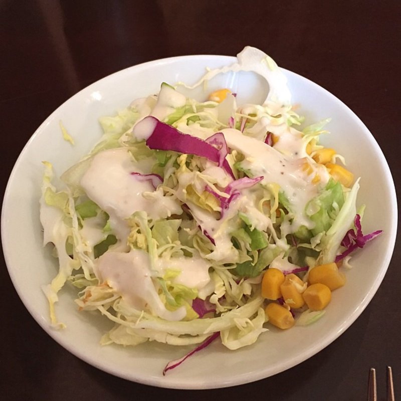 ランチのサラダ(まさらダイニング （マサラダイニング）)