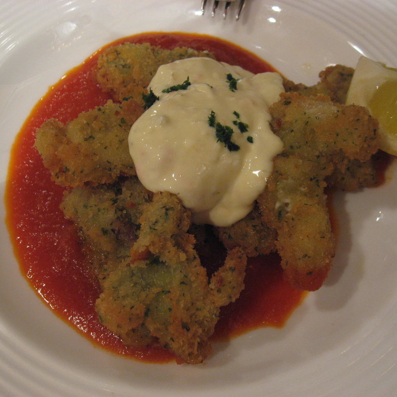 ツブ貝のフライ　タルタルソース(エルチャテオ 銀座店)