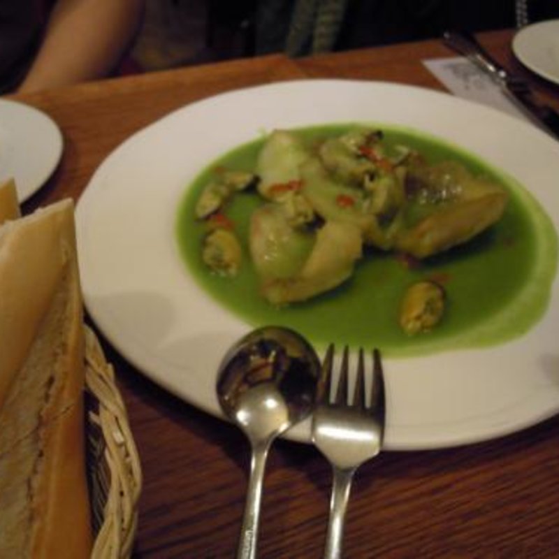 マトウ鯛のベルデソース(エルチャテオ 銀座店)