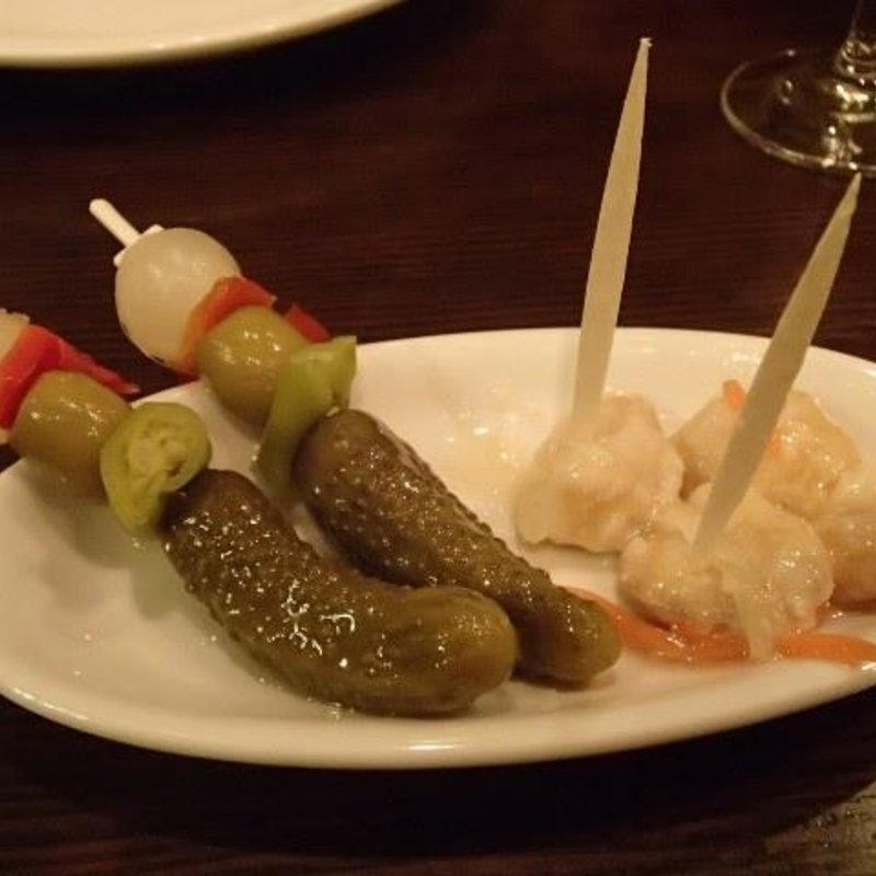 お通し（ピクルス）(エルチャテオ 銀座店)