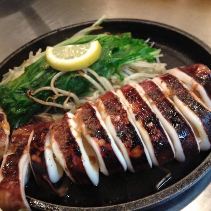 いかの姿焼き(もみじ屋（旧れもん屋）)