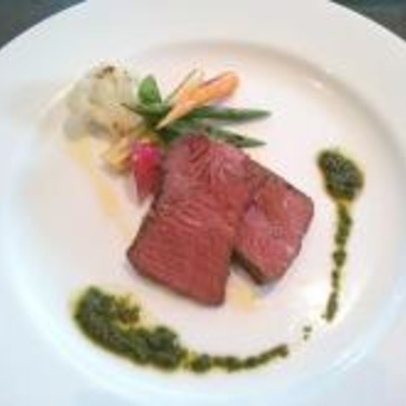 十勝牛ランプのグリル(セストセンソ 新宿タカシマヤ店)