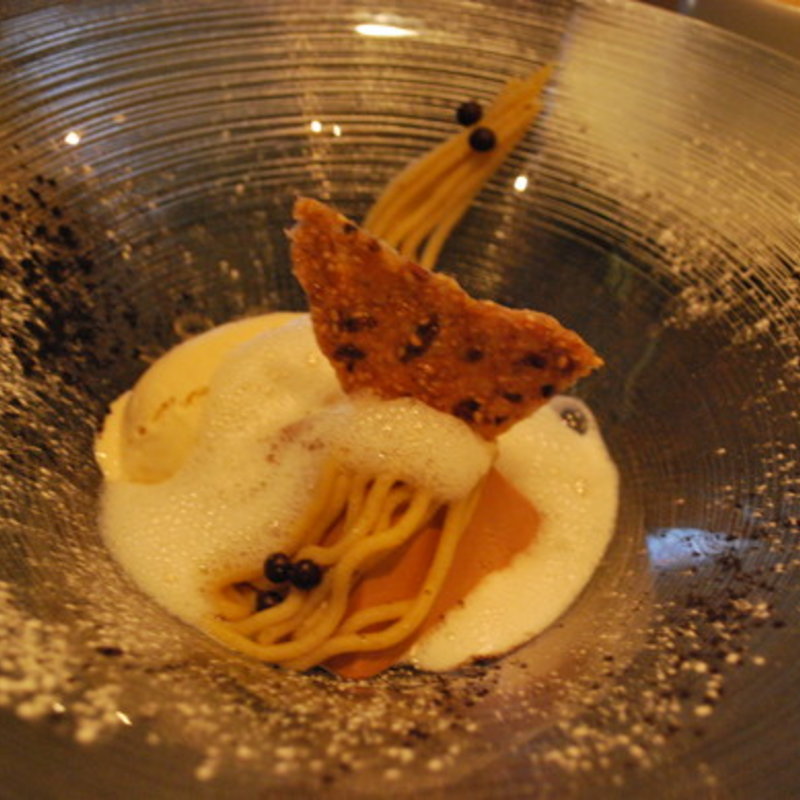 和栗のカプチーノ(セストセンソ 新宿タカシマヤ店)