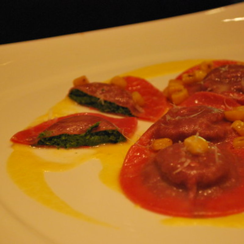 ラヴィオリ（ホウレンソウとチーズ入り）(セストセンソ 新宿タカシマヤ店)