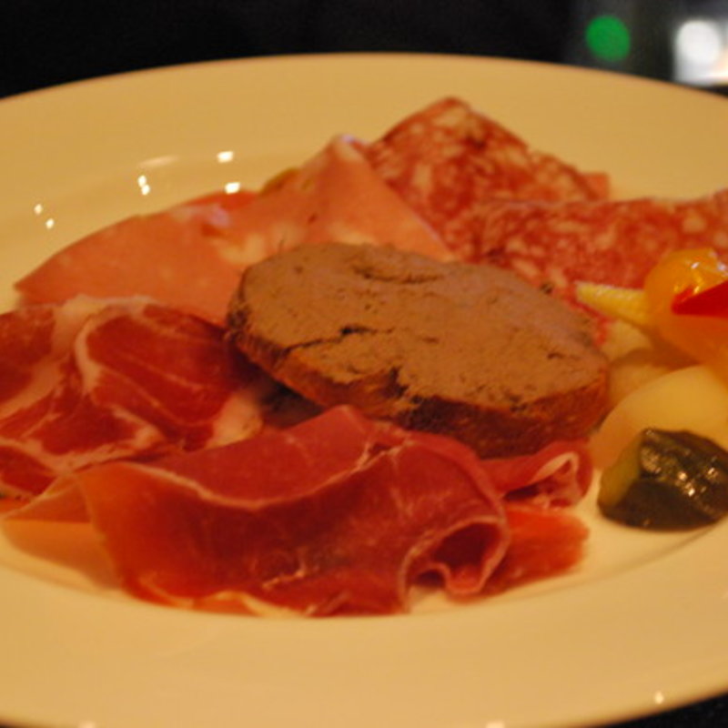 生ハムとピクルスの盛り合わせ(セストセンソ 新宿タカシマヤ店)