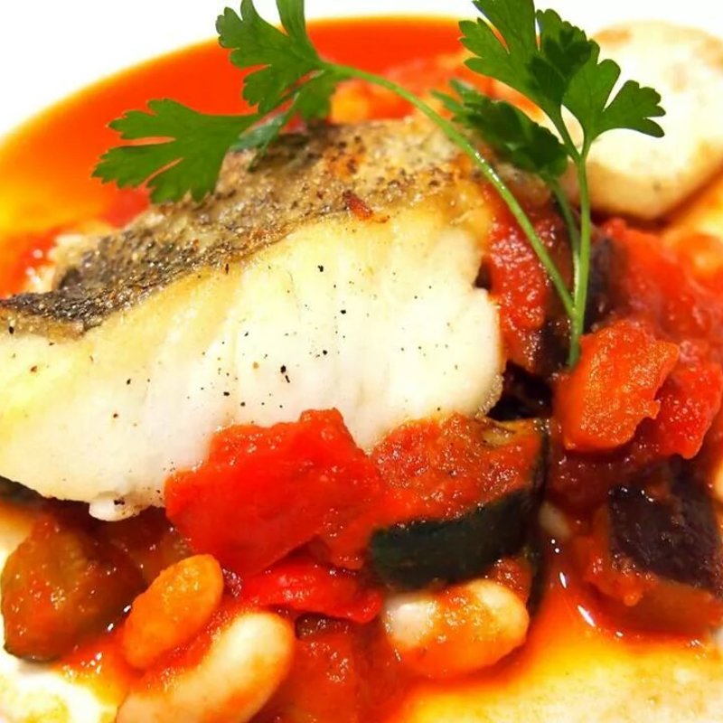 スズキのロースト(vogues)