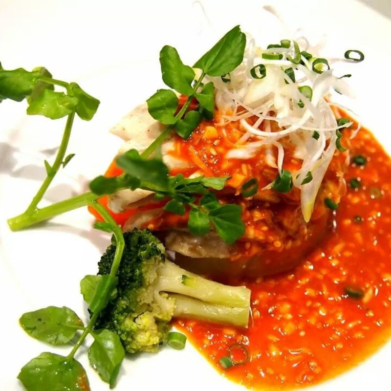 胡椒鯛の蒸し焼き(vogues)