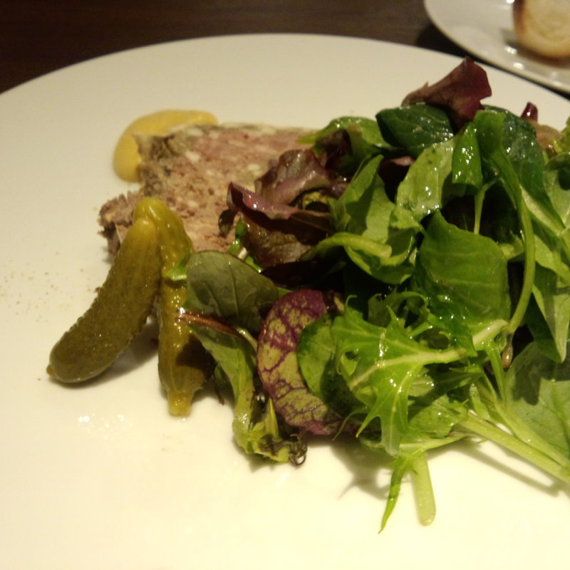 ディナーコース（鹿肉のテリーヌ）(Restaurant Unique)