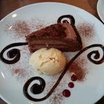 チョコレートケーキ（ランチ　ドルチェセット）(MIRA （ミラ）)