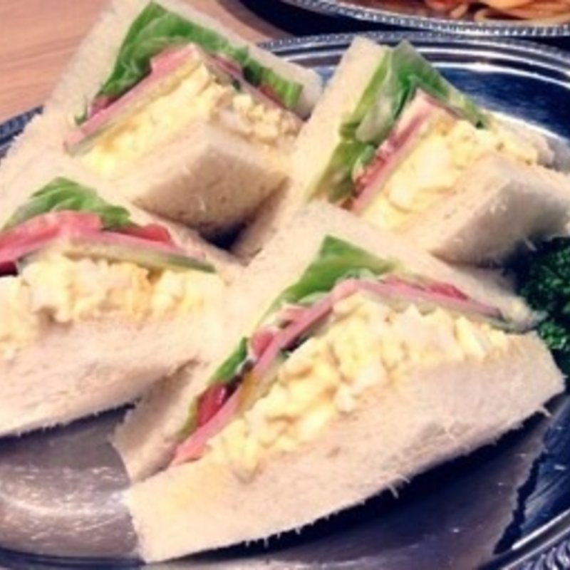 たまごサンド(ミヤマ珈琲)