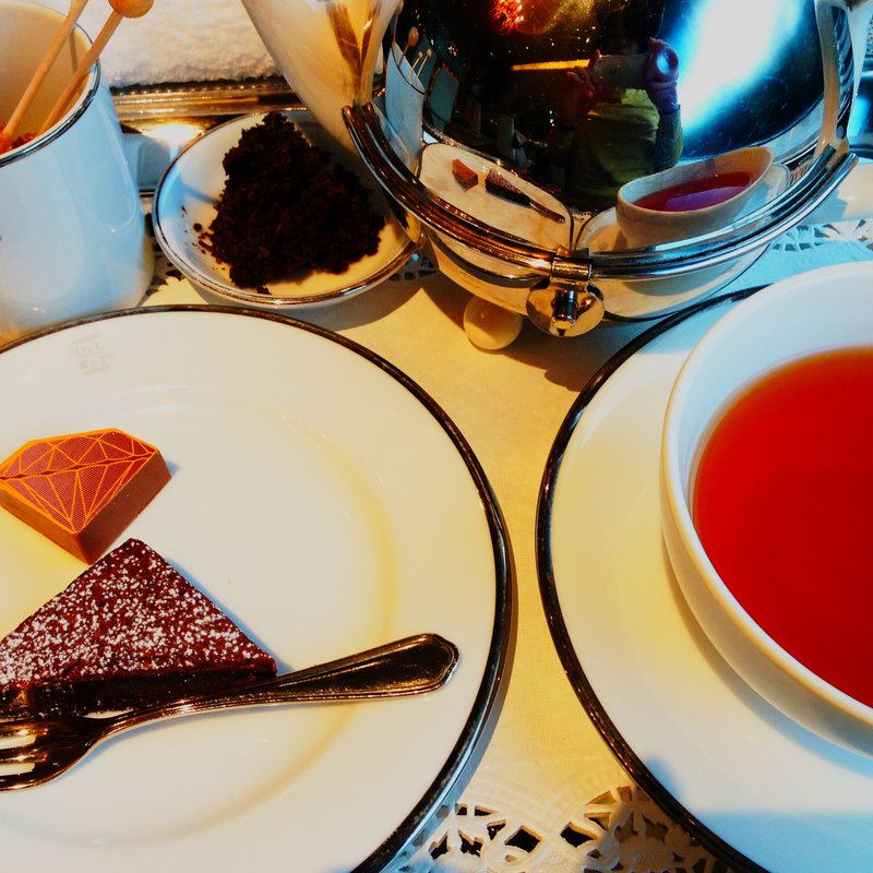 ショコラプレート(デルレイ・カフェ＆ショコラディエ)