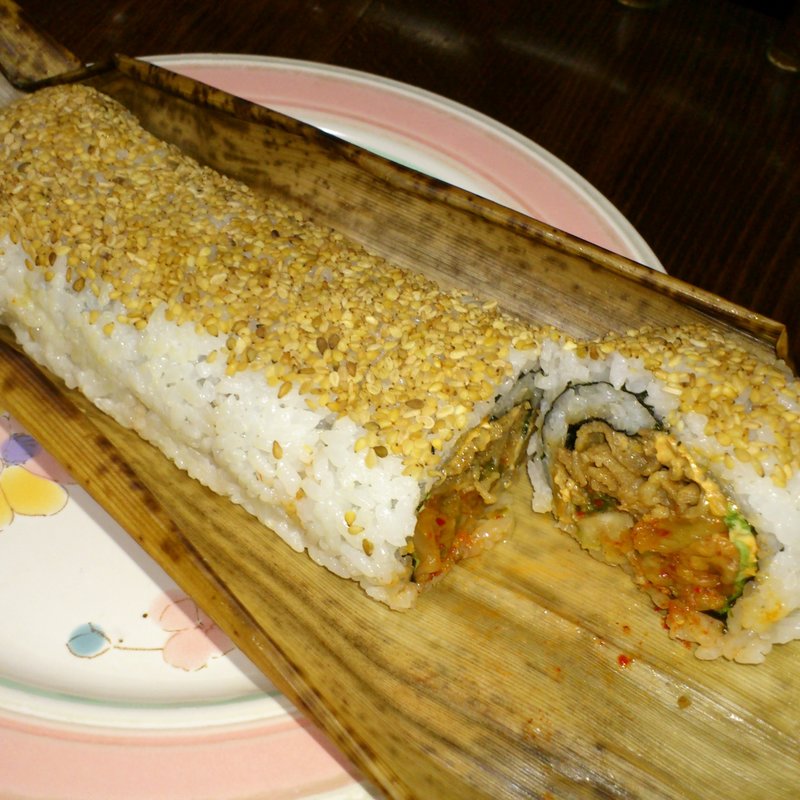 江戸前焼肉ロール(焼肉チャンピオン 羽田空港第３ターミナル店)