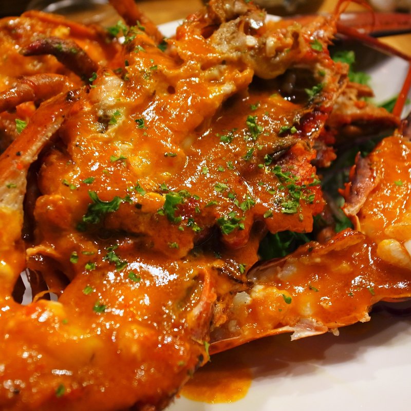 掴みオマール海老（焼き）(活海老バル orb 福島店 （オーブ）)