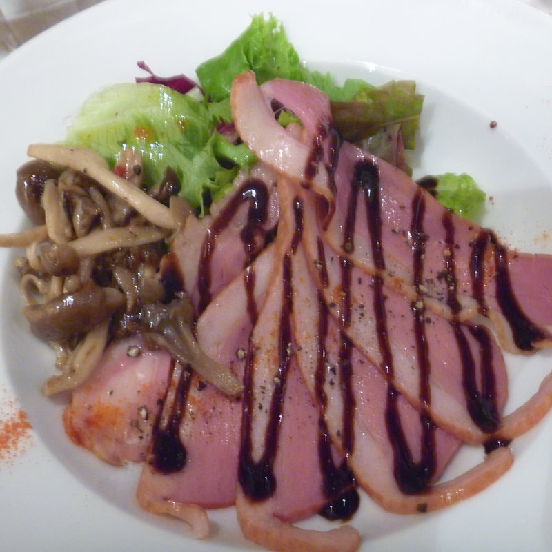 ランチセット（合鴨のロースト）(イタリアンバール　ガボット)