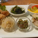 大豆ミートの唐揚げ定食(肉ビストロ モニ （MONI）)