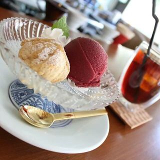 カシスソルベ(カフェ フジヌマ （Cafe FUJINUMA）)