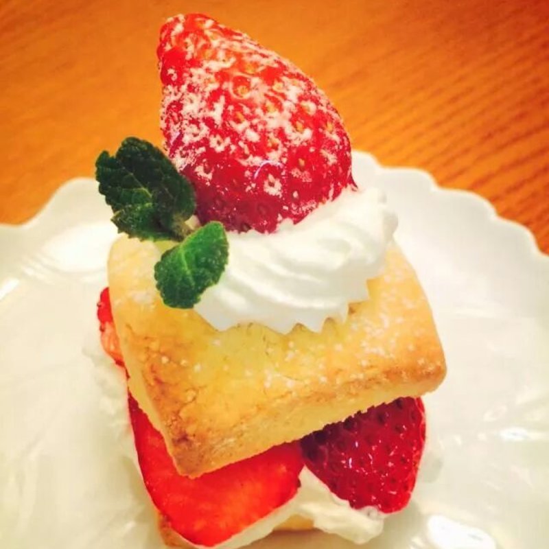 とちおとめのショートケーキ(カフェ フジヌマ （Cafe FUJINUMA）)