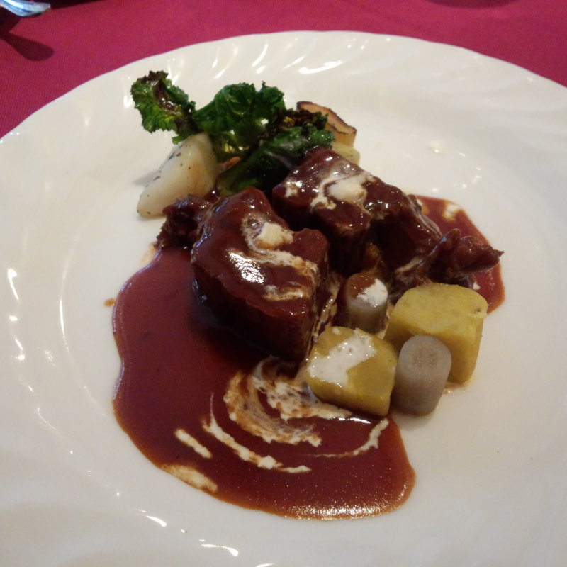 ランチコース（牛タンのレフォールソース）(シャポン・ファン )