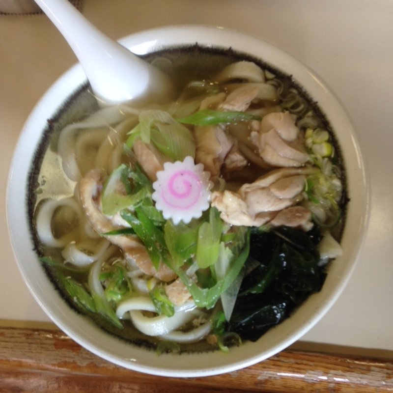 鴨南うどん（大盛）(手打ちうどん　さぬきや 穴守支店 )