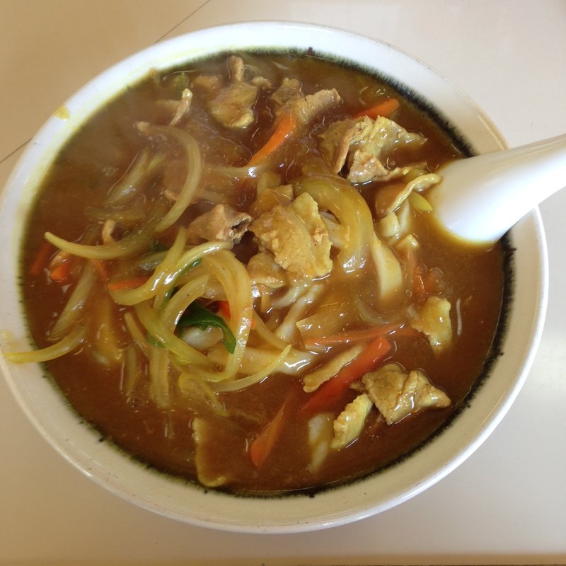 カレーうどん(手打ちうどん　さぬきや 穴守支店 )