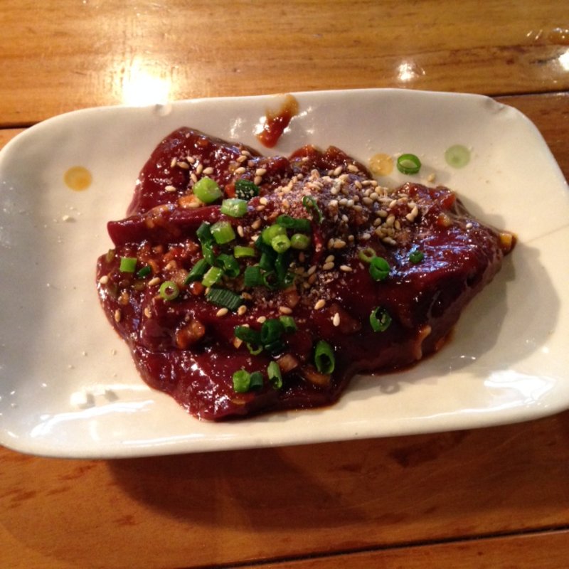 牛レバー(焼肉OGAWA 大森店 （ヤキニクオガワ）)