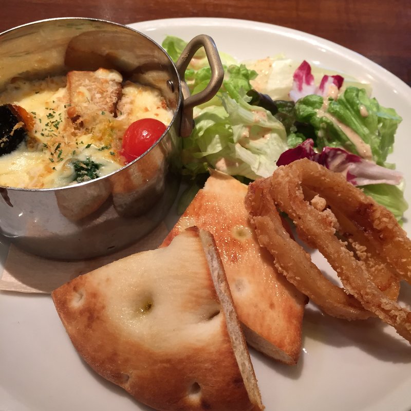 野菜のグラタンプレート(スワン食堂)