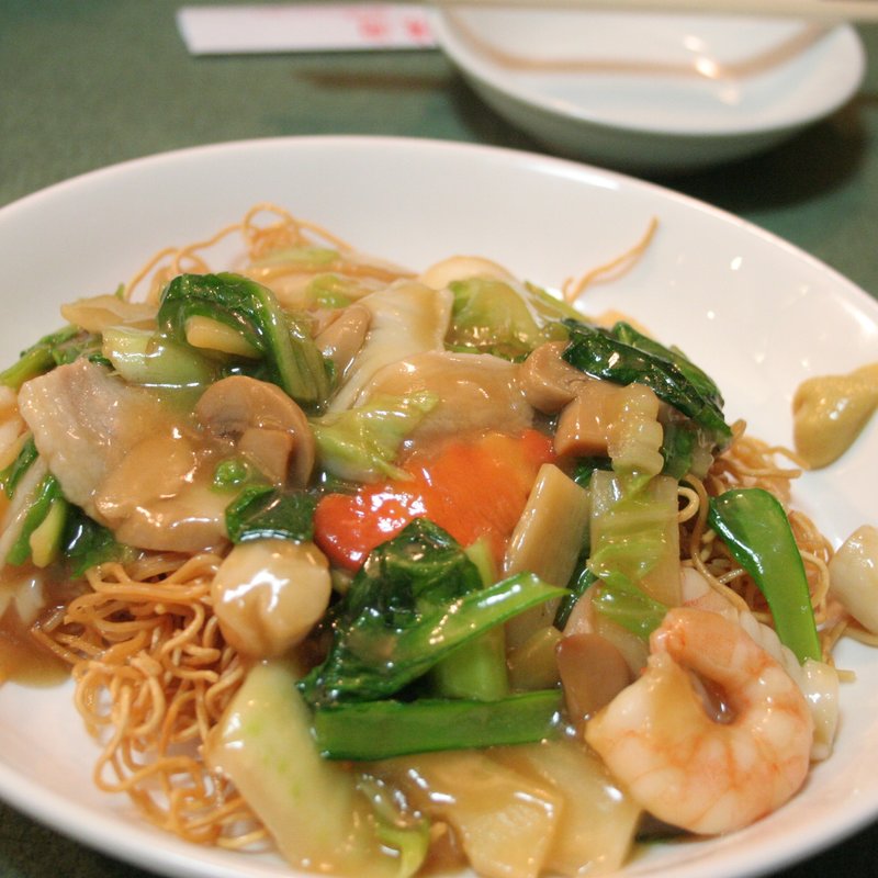 五目焼きそば(上海豫園 (シャンハイヨエン) 小籠包館)