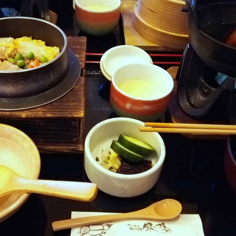 箱根山麓豚の角煮釜めし(銀の穂 )