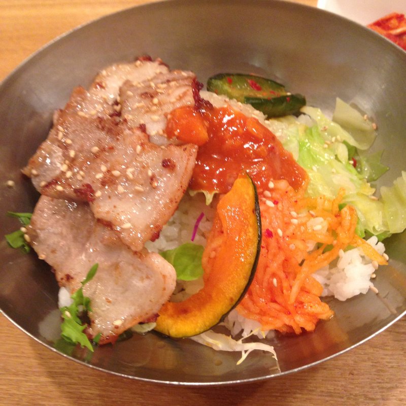 サムギョプサル丼(ポチャ )