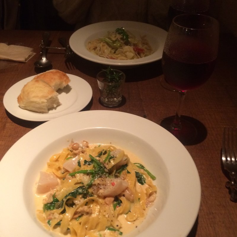 鎌倉野菜のクリームパスタ(Dolce far niente ドルチェ ファール ニエンテ)