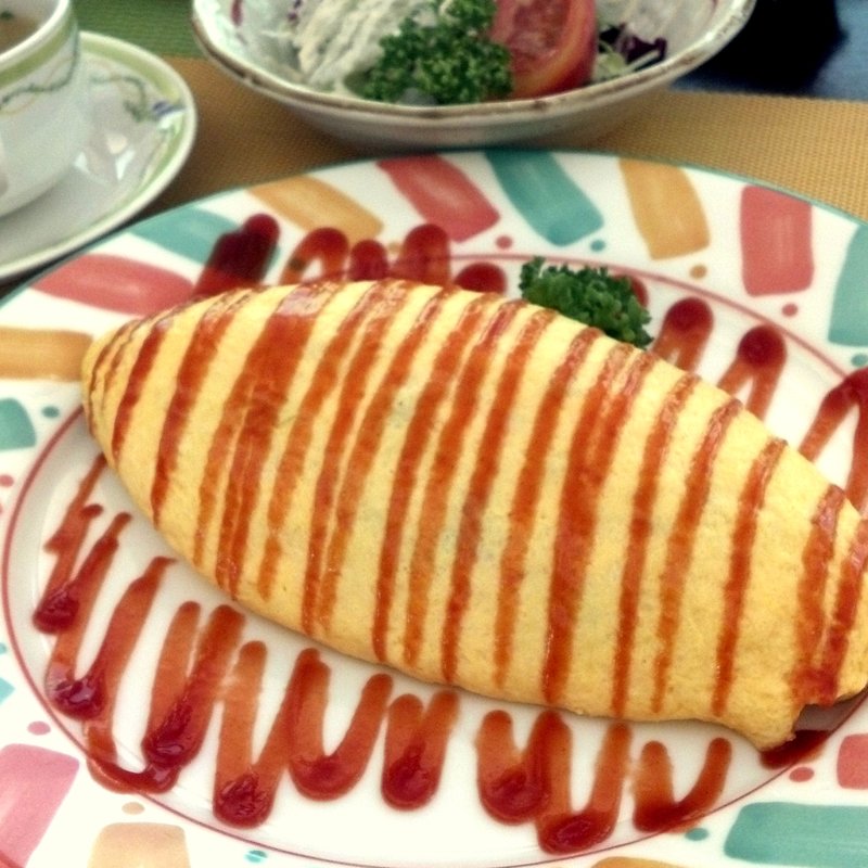 那須御養卵のオムライス(洋燈)