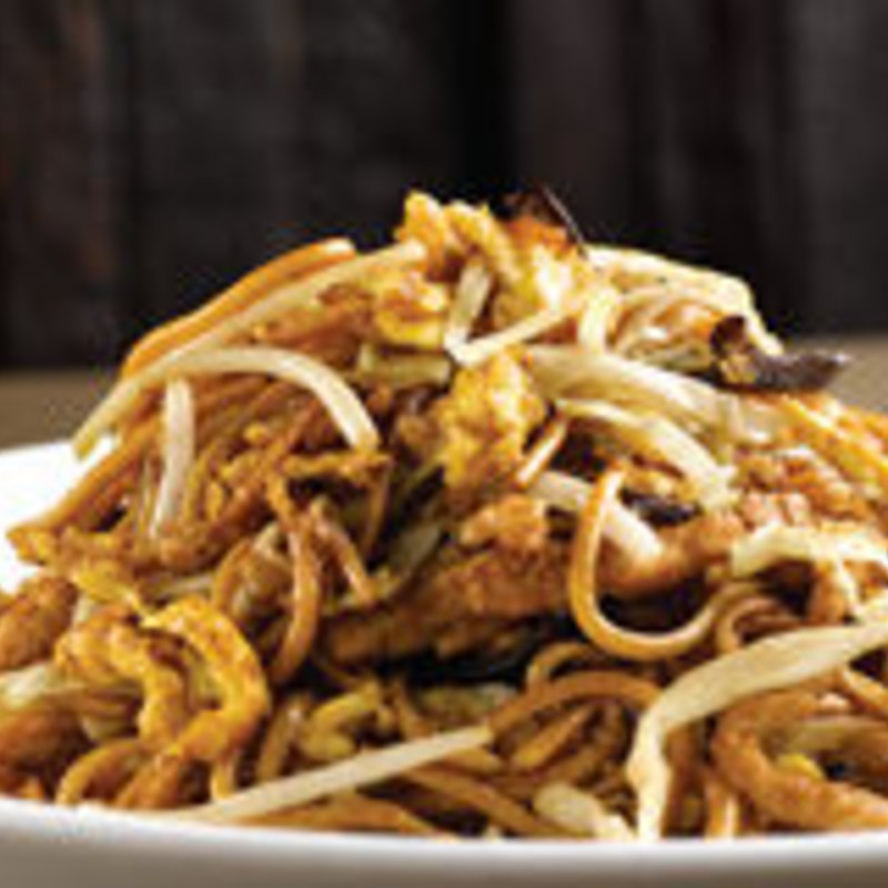 キクラゲと豚肉の焼きそばも(パラダイス ダイナシティ)