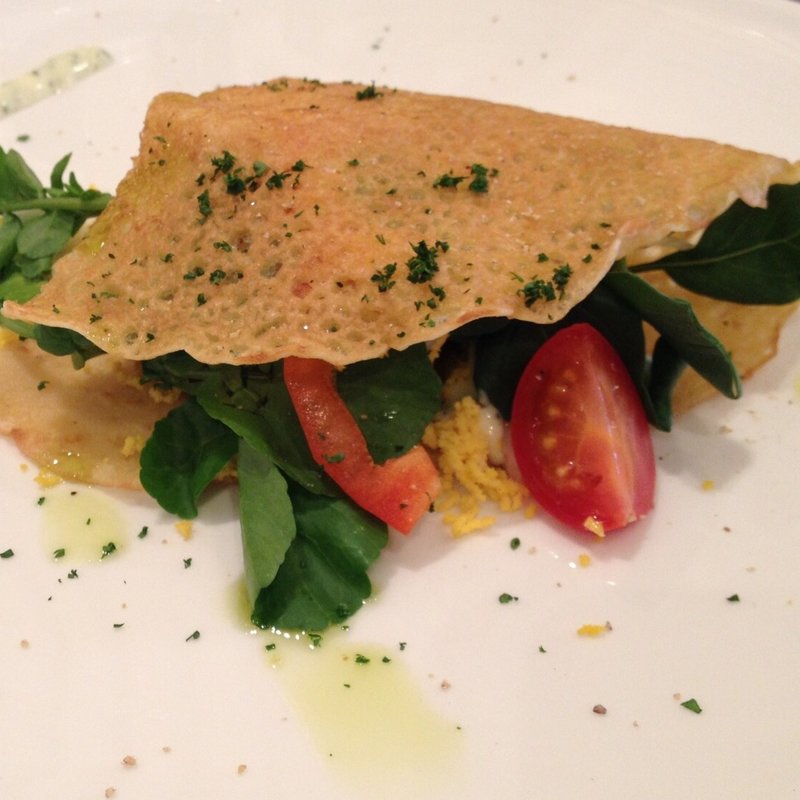 ソッカと自家製ツナのニース風サラダ(ワッシーズダイニング・スープル)