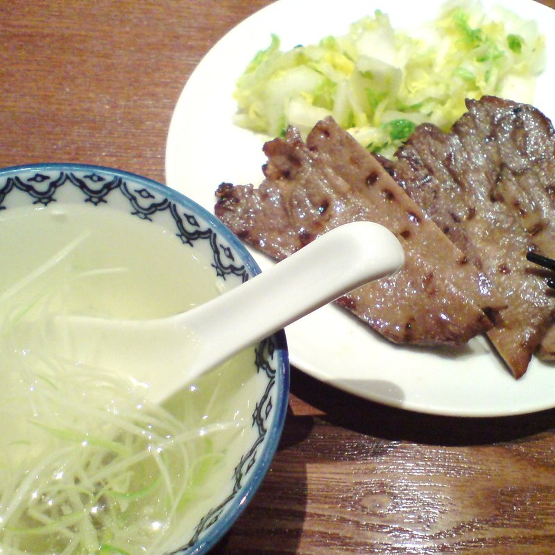 牛たん炭火焼定食 1人前(味の牛たん喜助 丸の内パークビル店)