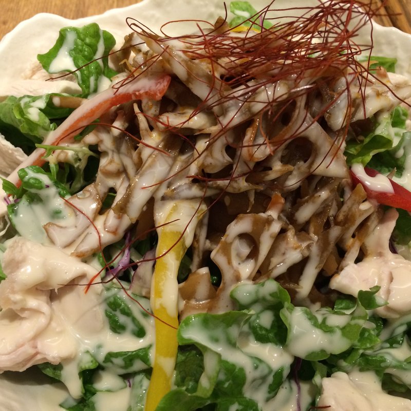 根菜きんぴらのクリーミーサラダ(鶏匠庵 ルミネ池袋店)