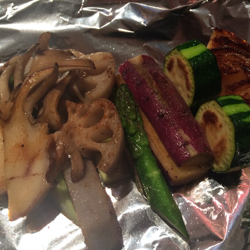 とりあわせ野菜焼き(やきやき三輪)