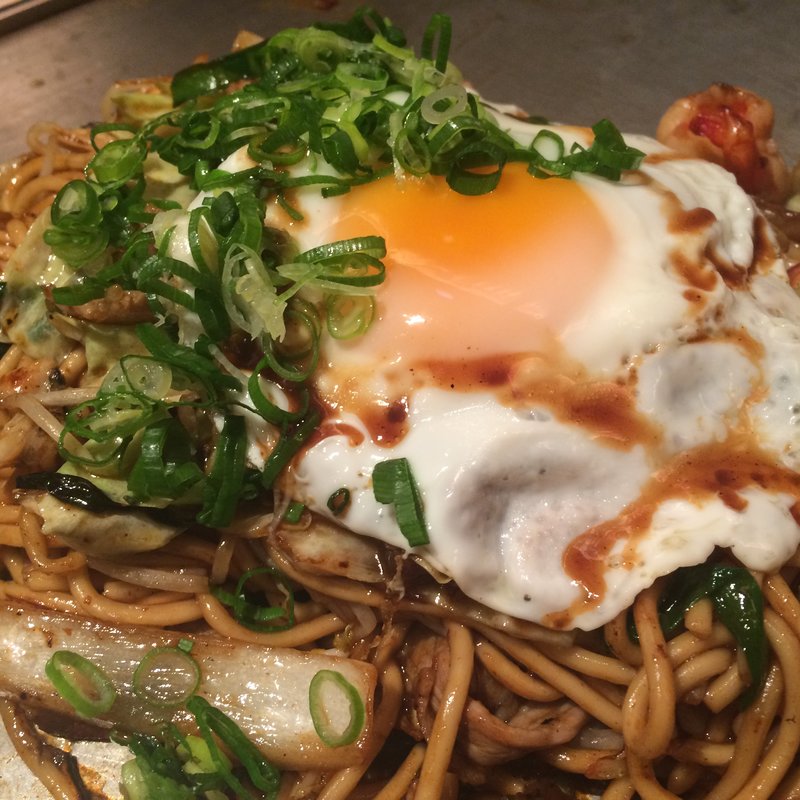 ちゃんぽん焼きそば(やきやき三輪)