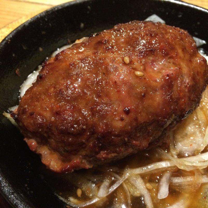 手ごねハンバーグ(北海道シントク町 塚田農場 京王フレンテ新宿三丁目店)