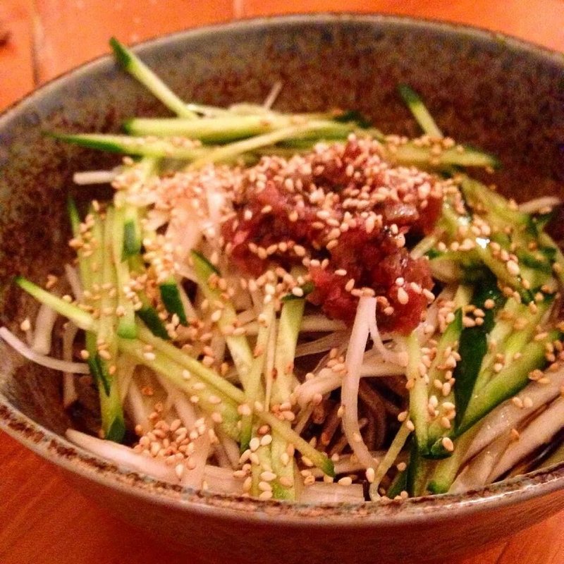 梅大根そば(HEJIRA)