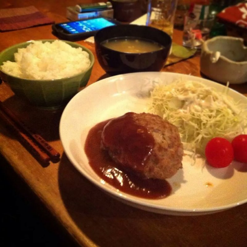 ハンバーグ定食(HEJIRA)