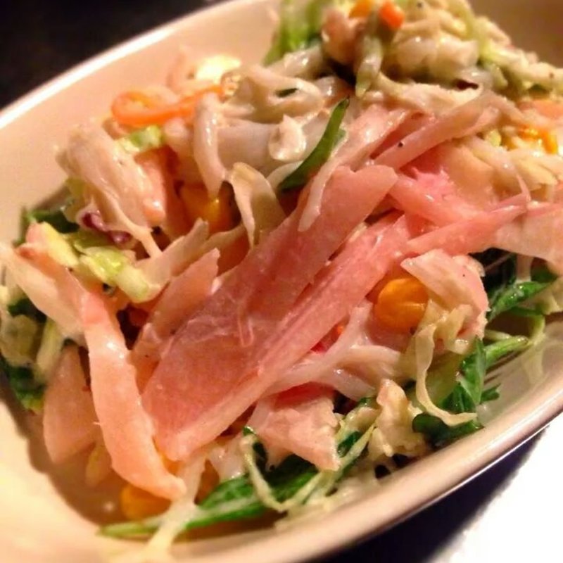 新生姜でコールスローサラダ(HEJIRA)