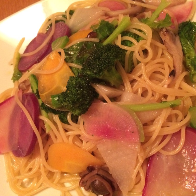 ベジタブル ぺペロンチーノ スパゲティ(ＷＡＮＯＢＡ)