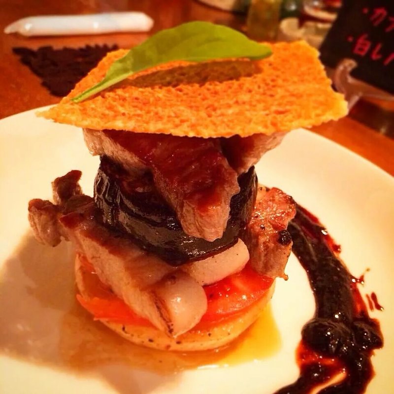 カブと豚バラのミルフィーユ仕立て(HEJIRA)