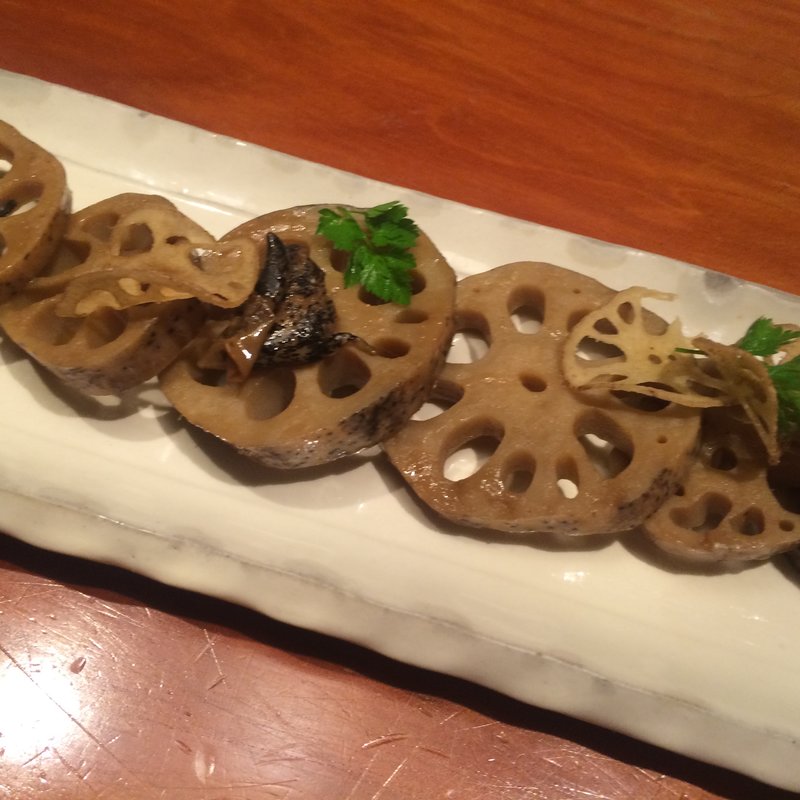 蓮根きんぴら(活水料理 やまと 楽)