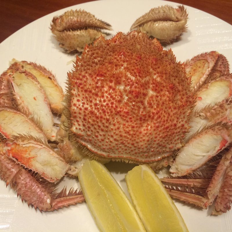 毛ガニ(活水料理 やまと 楽)